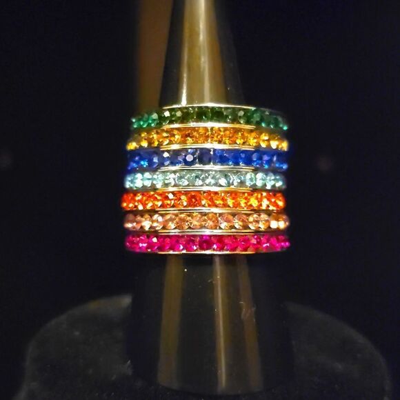 Austrian Crystal Bands! Size 9,NWOT! - Picture 1 of 7